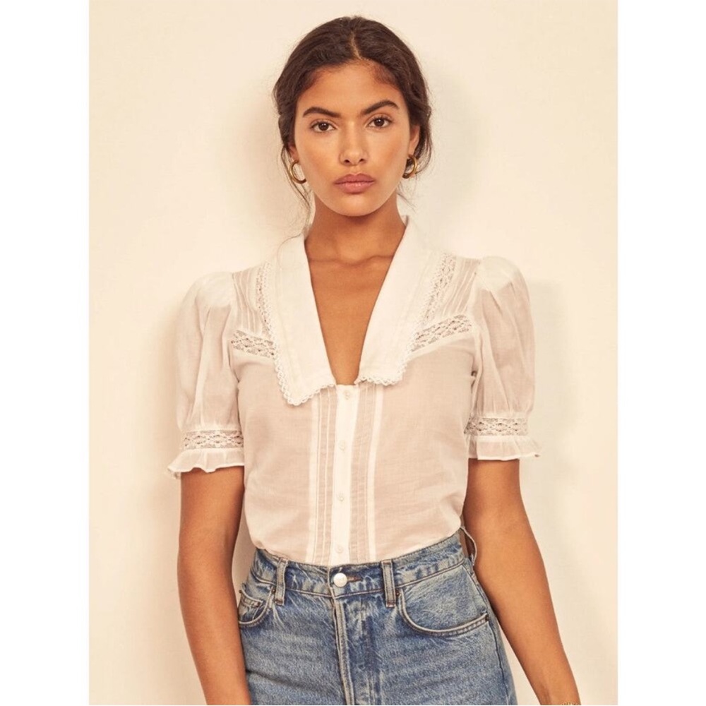 Reformation Hara Blouse